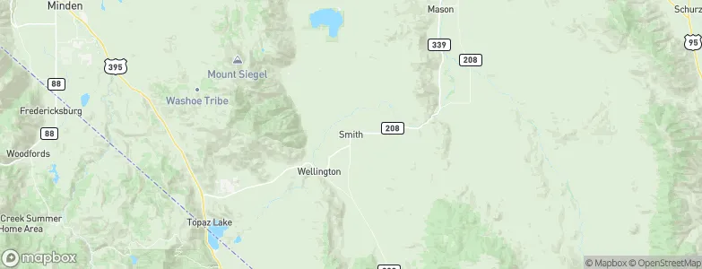 Smith, United States Map