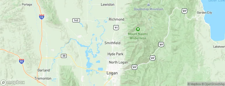 Smithfield, United States Map