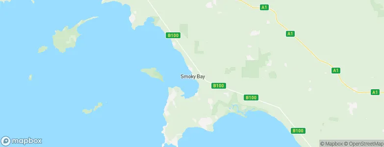 Smoky Bay, Australia Map