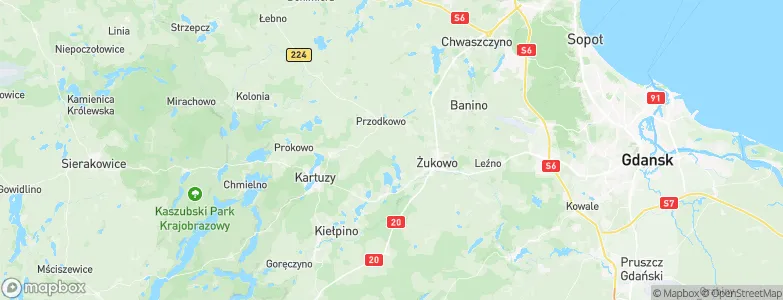 Smołdzino, Poland Map