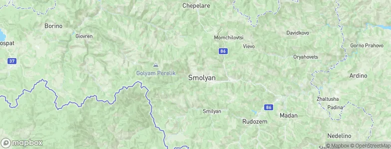 Smolyan, Bulgaria Map