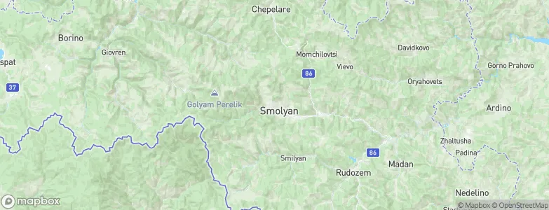 Smolyan, Bulgaria Map
