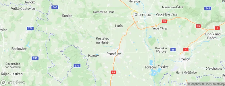 Smržice, Czechia Map