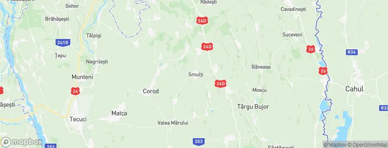 Smulţi, Romania Map