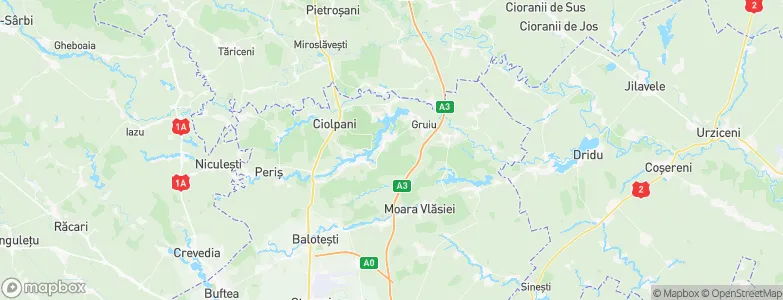 Snagov, Romania Map