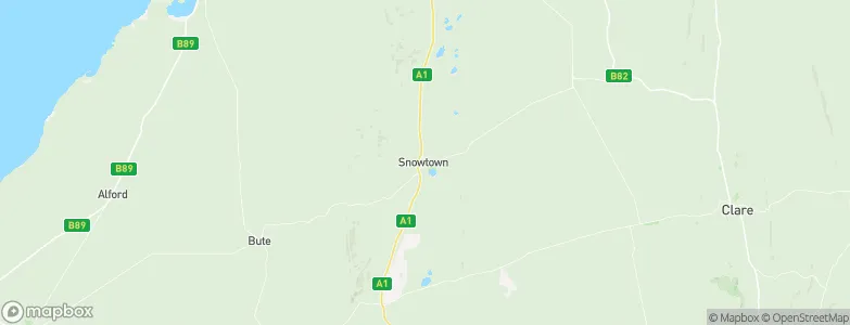 Snowtown, Australia Map