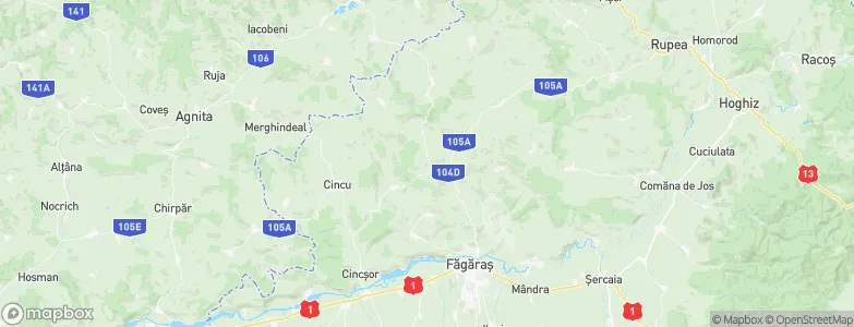 Şoarş, Romania Map