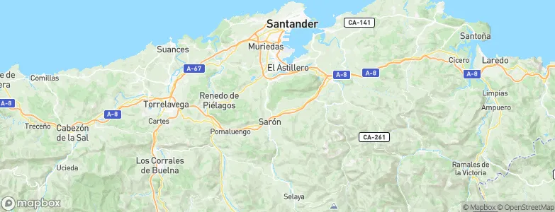 Sobarzo, Spain Map