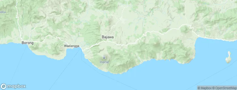 Sobo, Indonesia Map