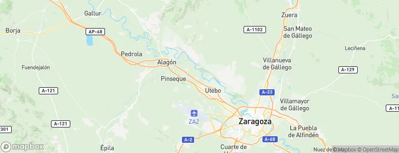 Sobradiel, Spain Map