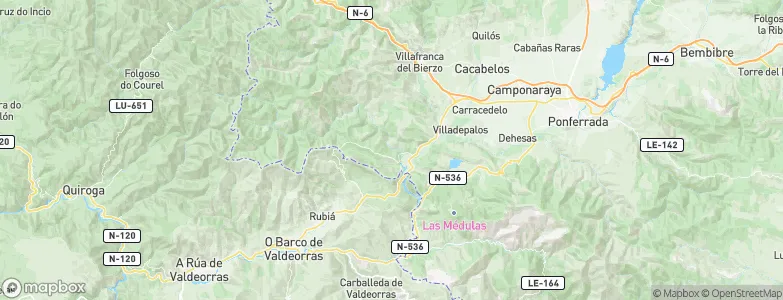 Sobrado, Spain Map