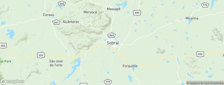 Sobral, Brazil Map