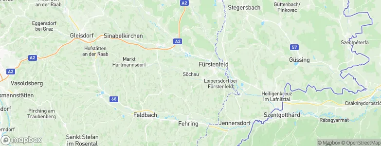 Söchau, Austria Map