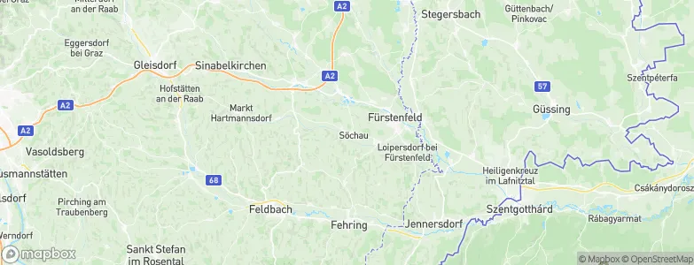 Söchau, Austria Map