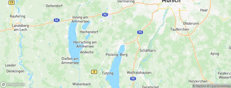Söcking, Germany Map