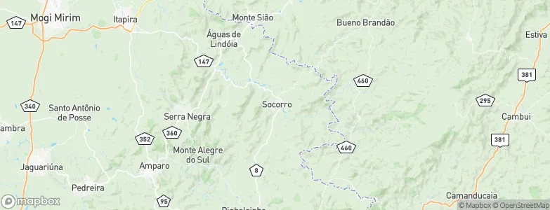 Socorro, Brazil Map