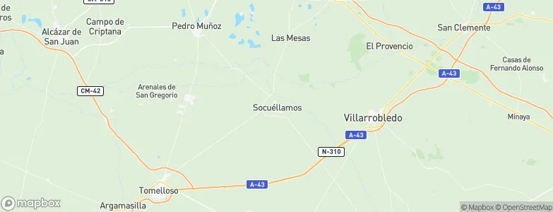 Socuéllamos, Spain Map
