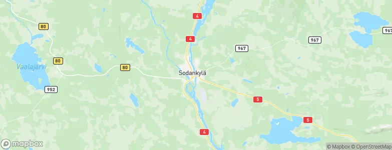 Sodankylä, Finland Map