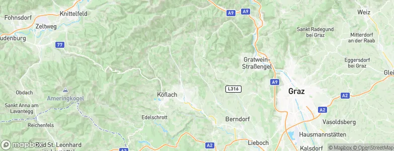 Södingberg, Austria Map
