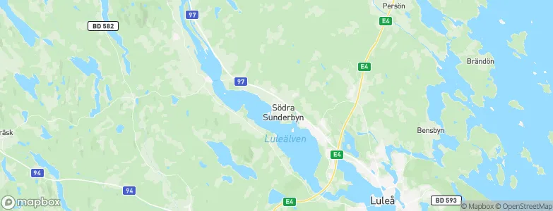 Södra Sunderbyn, Sweden Map