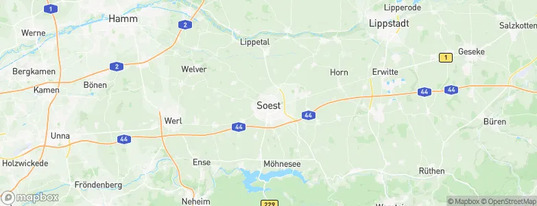 Soest, Germany Map