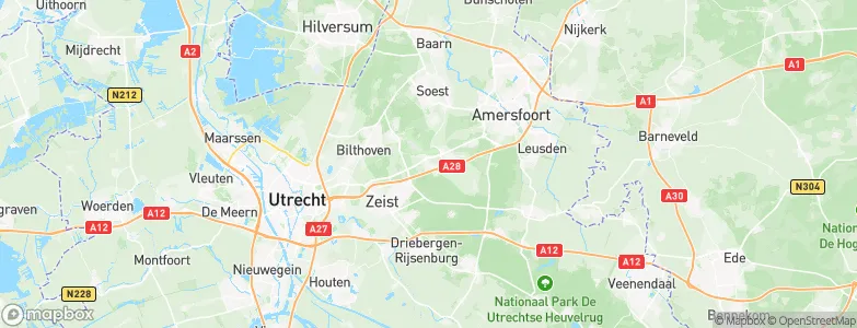 Soesterberg, Netherlands Map