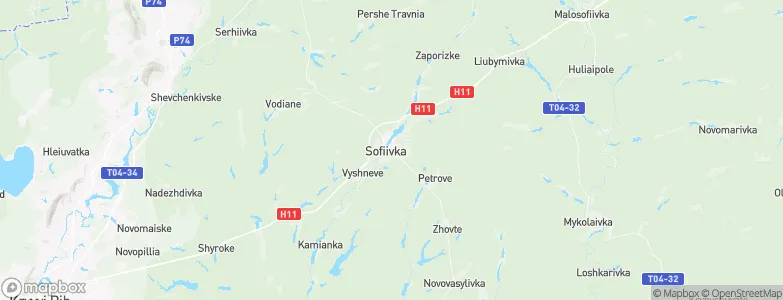 Sofiyivka, Ukraine Map