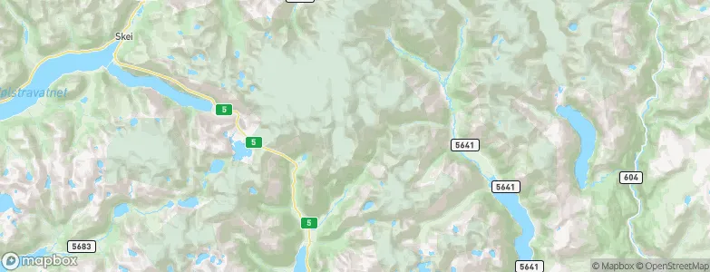 Sogn og Fjordane, Norway Map