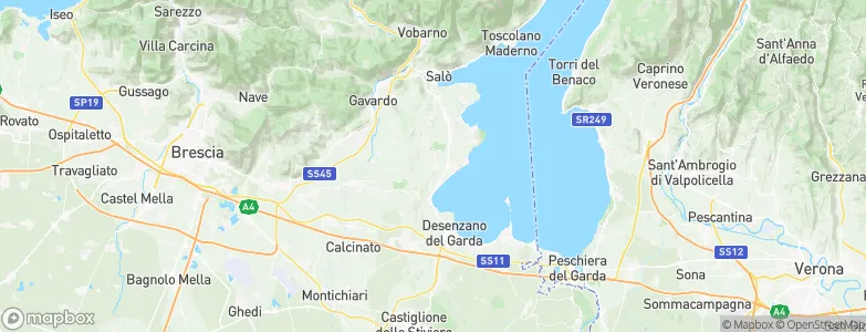 Soiano, Italy Map