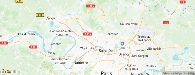 Soisy-sous-Montmorency, France Map