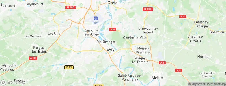 Soisy-sur-Seine, France Map