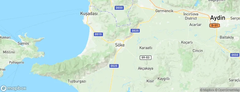 Söke, Turkey Map