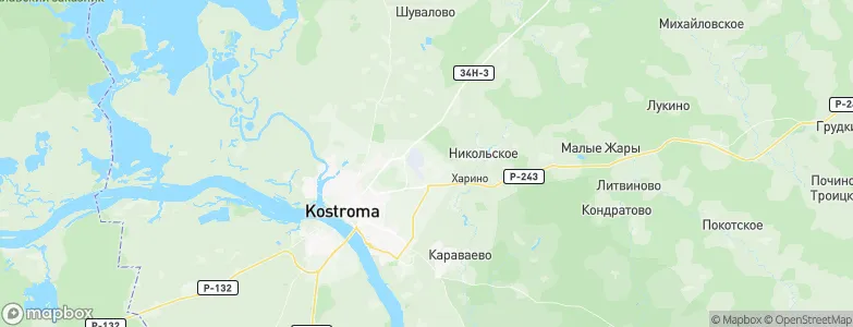 Sokerkino, Russia Map