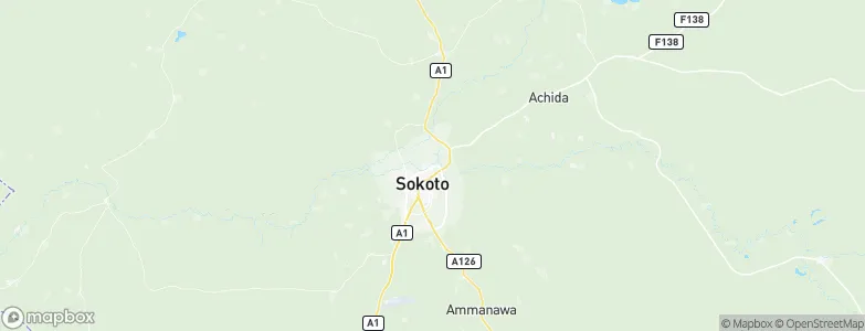 Sokoto State, Nigeria Map