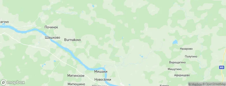 Soksheyki, Russia Map