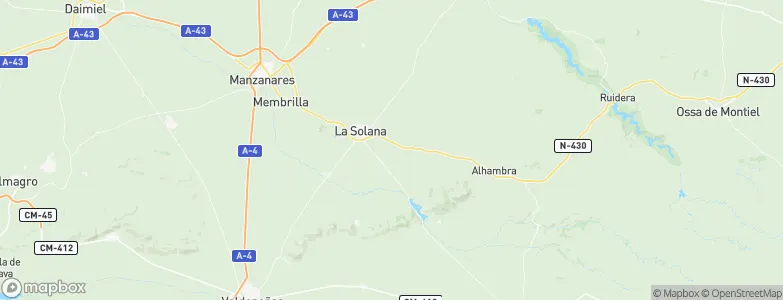Solana, La, Spain Map