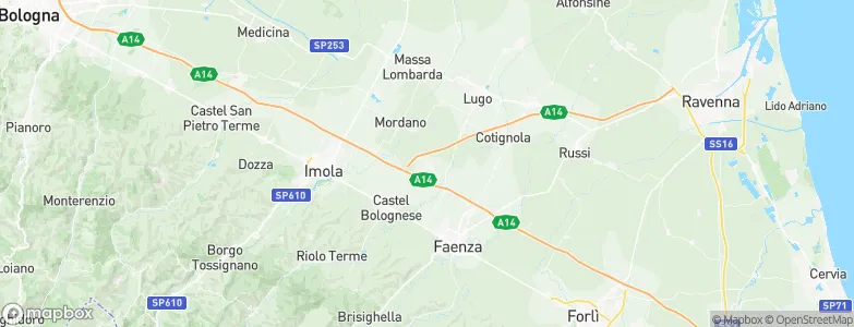 Solarolo, Italy Map