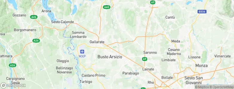 Solbiate Olona, Italy Map