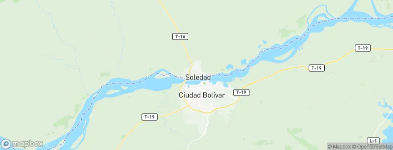 Soledad, Venezuela Map