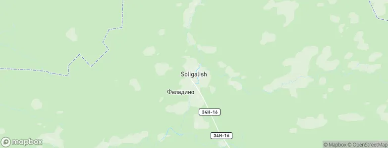 Soligalich, Russia Map