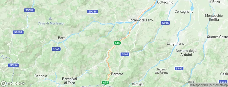 Solignano, Italy Map