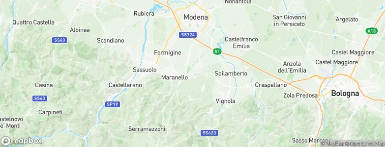 Solignano Nuovo, Italy Map