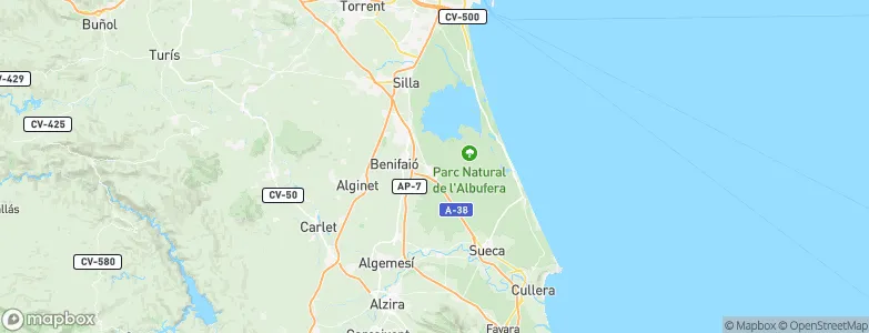 Sollana, Spain Map
