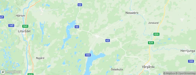 Sollebrunn, Sweden Map