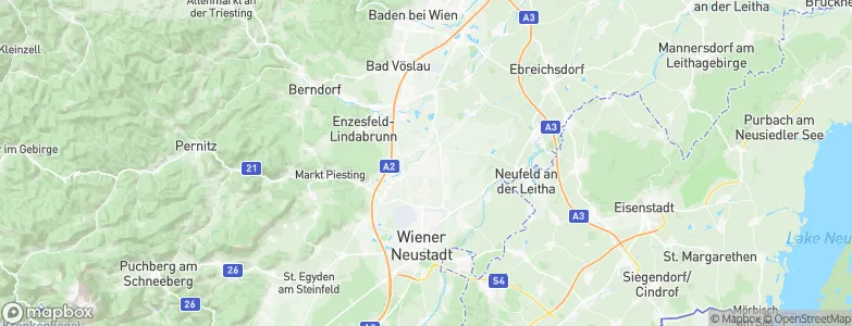 Sollenau, Austria Map