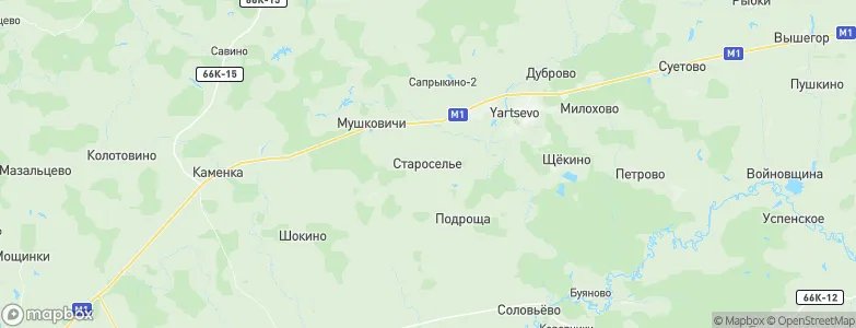 Solnechnaya, Russia Map