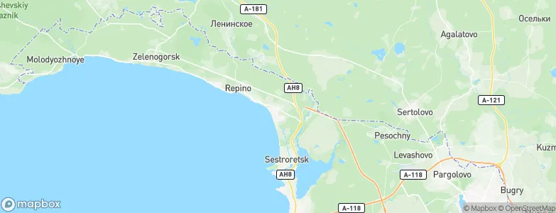 Solnechnoye, Russia Map