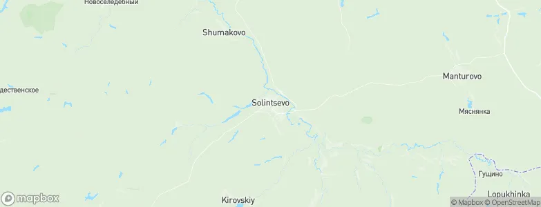 Solntsevo, Russia Map