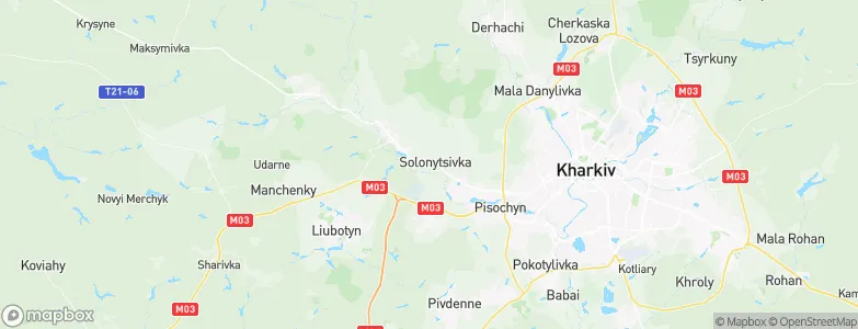 Solonytsivka, Ukraine Map