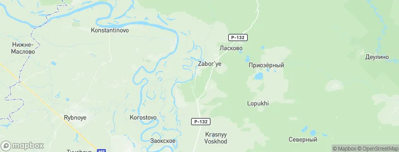 Solotcha, Russia Map